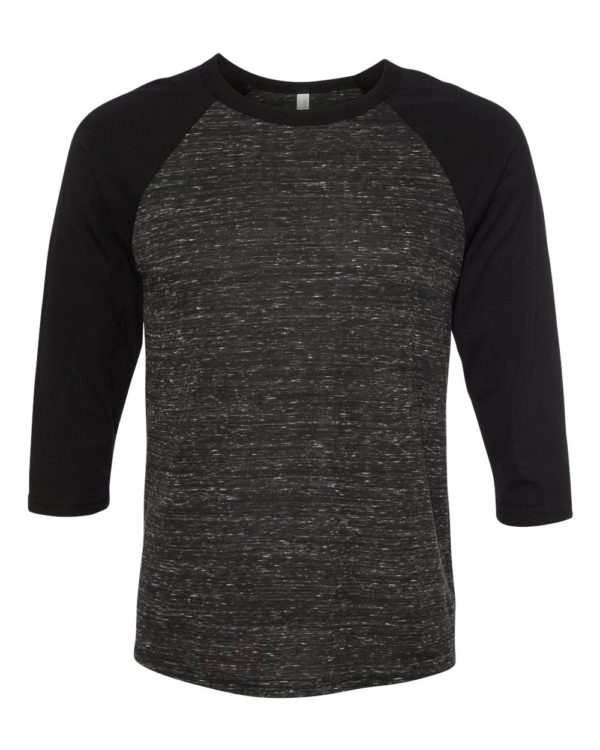 BELLA + CANVAS - Unisex Three-Quarter Sleeve Baseball Tee - 3200 - Image 32