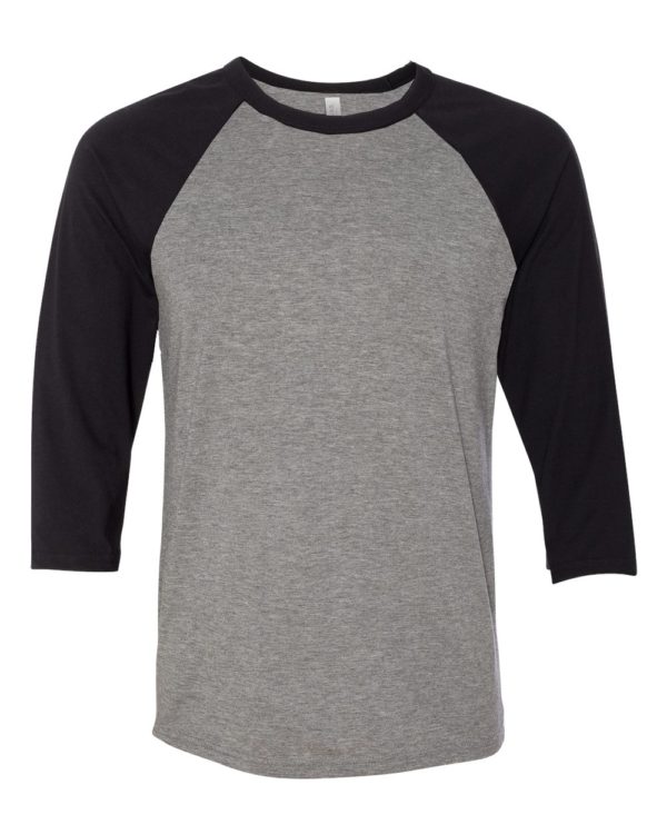 BELLA + CANVAS - Unisex Three-Quarter Sleeve Baseball Tee - 3200 - Image 27