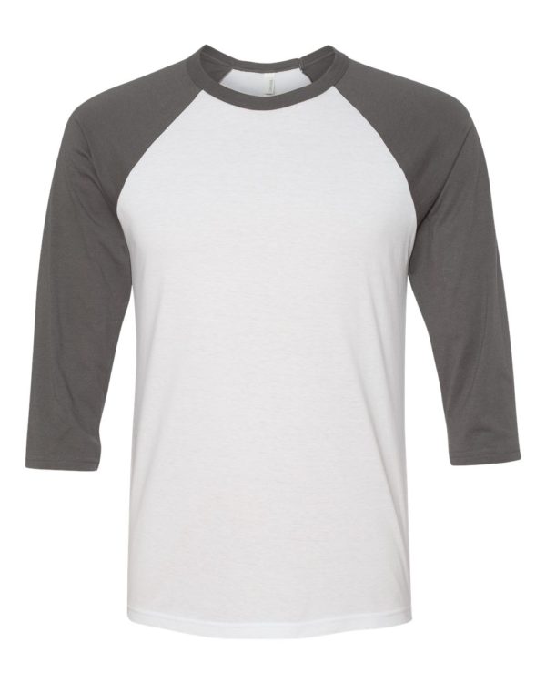 BELLA + CANVAS - Unisex Three-Quarter Sleeve Baseball Tee - 3200 - Image 18