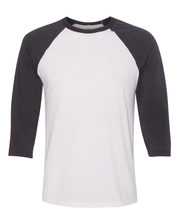 BELLA + CANVAS - Unisex Three-Quarter Sleeve Baseball Tee - 3200 - Image 16