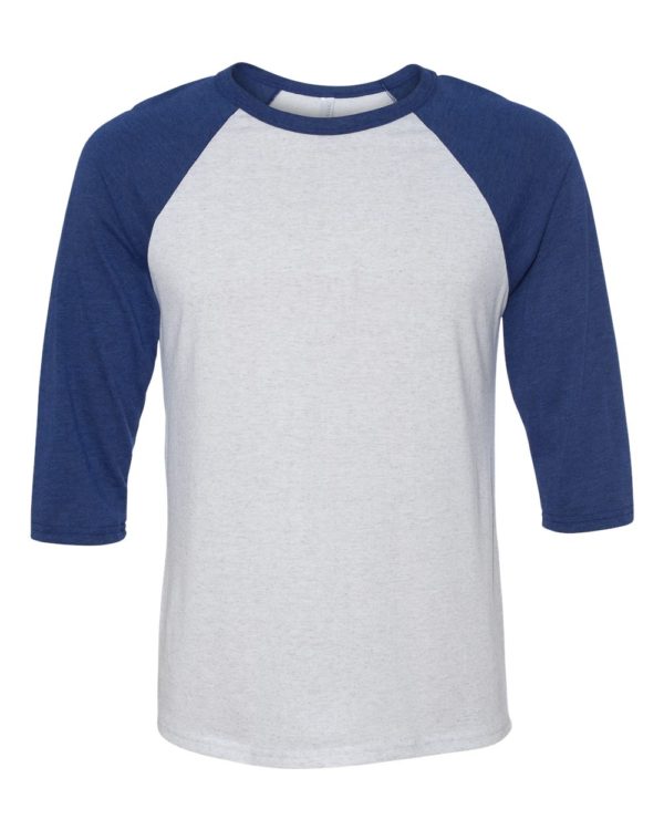 BELLA + CANVAS - Unisex Three-Quarter Sleeve Baseball Tee - 3200 - Image 19