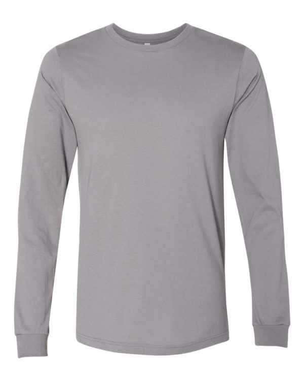 BELLA + CANVAS - Unisex Jersey Long Sleeve Tee - 3501 - Image 9