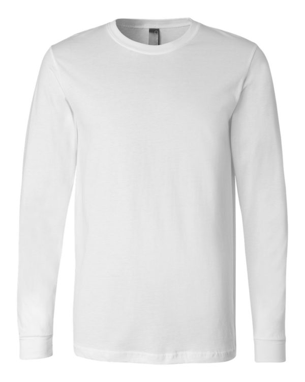 BELLA + CANVAS - Unisex Jersey Long Sleeve Tee - 3501 - Image 3