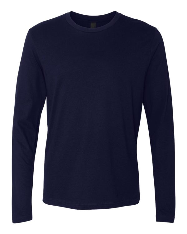 Next Level - Cotton Long Sleeve Crew - 3601 - Image 7