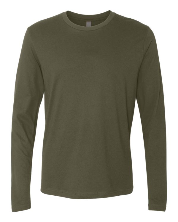 Next Level - Cotton Long Sleeve Crew - 3601 - Image 6