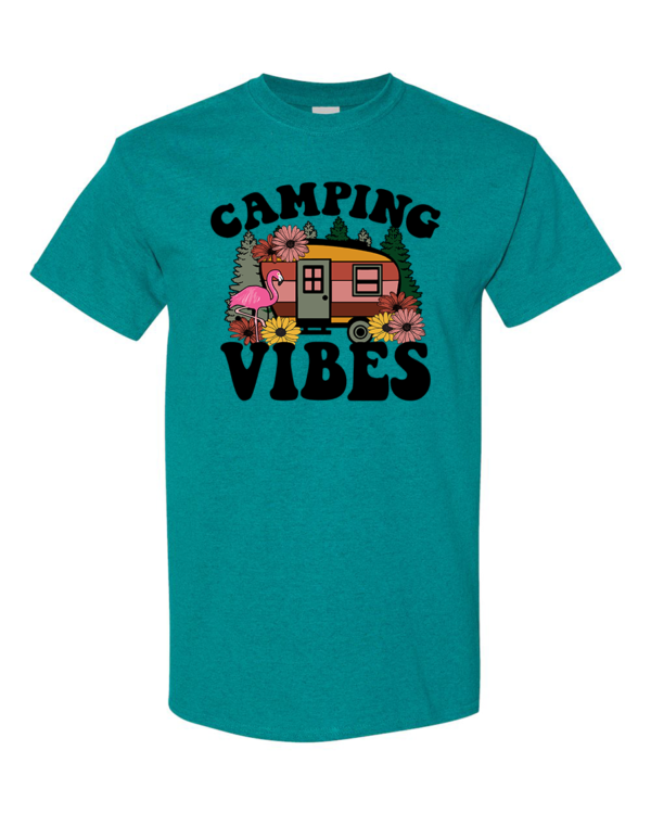 Camping T-Shirt - Design 3 - Image 4